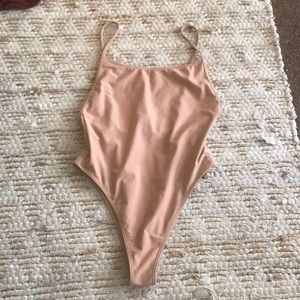 Nude once piece